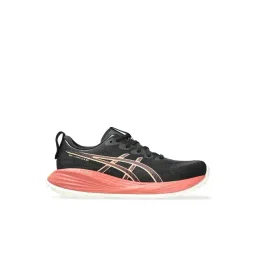Asics Women's GEL-CUMULUS 27 Black & Orange Glow Running Shoes
