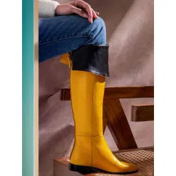 Saint G Women's Grace Yellow Booties