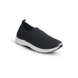 WALKLINE Black Synthetic Casual Shoes