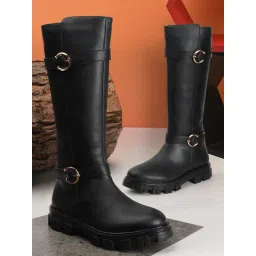 Carlton London Women's Black Casual Booties