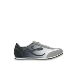 Louis Philippe Men's Grey Casual Sneakers