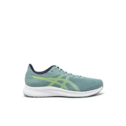 Asics Men's PATRIOT 13 Celadon & Safety Yellow Running Shoes