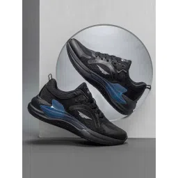 Red Tape Men's Black Running Shoes