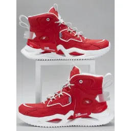 Atom Men's Chroma Kick Red Running Shoes