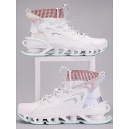 Atom Men's Spring Edge Alpha 1 White Running Shoes