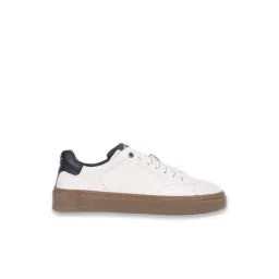 GAS Men's Veloce White & Blue Sneakers