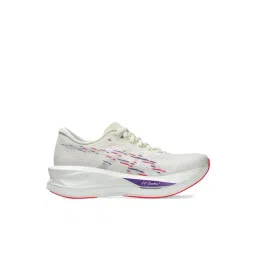Asics Women's SONICBLAST Cream & Blue Fade Running Shoes