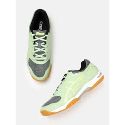 ASICS Men Woven Design Round-Toe GEL-COURTMOV+ Badminton Shoes