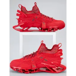 Atom Men's Spring Edge Alpha 2 Red Running Shoes