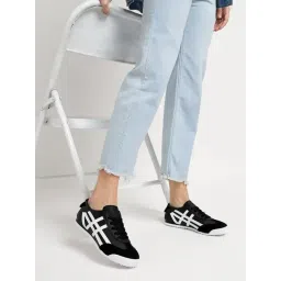 Truffle Collection Women's Black Casual Sneakers