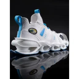 Atom Men's Spring Edge Alpha 2 White Running Shoes