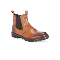 Harrytech London Men Leather Chelsea Boots