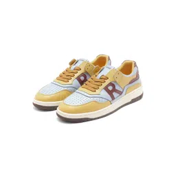 RARE RABBIT Men Colourblocked Leather Sneakers