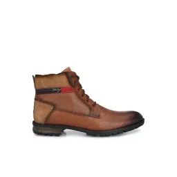 Delize Men's Tan Derby Boots