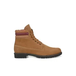 Delize Men's Tan Derby Boots