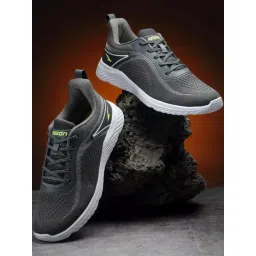 Asian Men's Smoke Grey Running Shoes