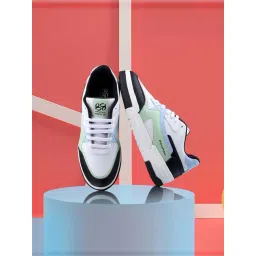 Bacca Bucci Men's STREET PUNK White Casual Sneakers