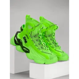 Atom Men's Gansta1 Green Running Shoes