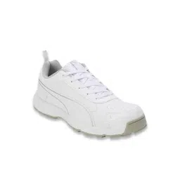 Puma Men's White Cricket Shoes