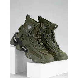 Atom Men's Gansta1 Olive Running Shoes