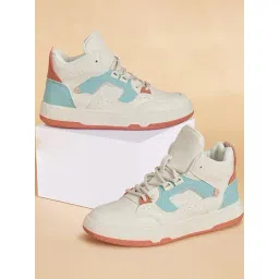 Forever Glam by Pantaloons Women's Off White Ankle High Sneakers