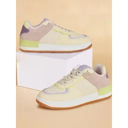 Forever Glam by Pantaloons Women's Beige Sneakers