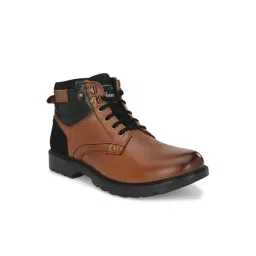 Shences Men's Tan Casual Boots