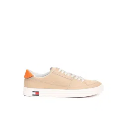 Tommy Hilfiger Men's Beige Casual Sneakers