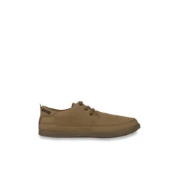 Woodland Men's Camel Casual Sneakers