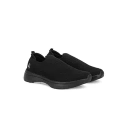 Aqualite Men Woven Design Slip-On Mesh Sneakers