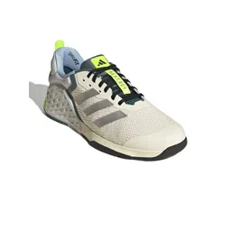 ADIDAS Dropset 3 Trainer Unisex Textured Round Toe Lace Ups Cloudfoam Sports Shoes
