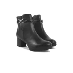 SHUZ TOUCH Women Casual Block-Heeled Regular Boots