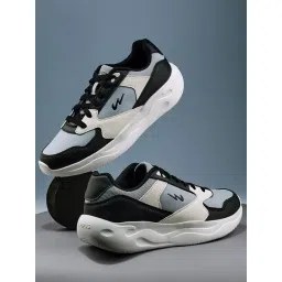 Campus Men's OG Collection Off White & Black Casual Sneakers