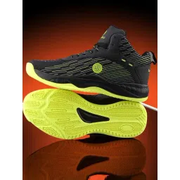 Bacca Bucci Men's WEAVE X Black Basketball Shoes