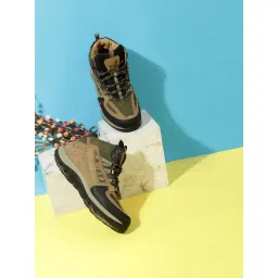 Red Chief Men's Olive Casual Boots