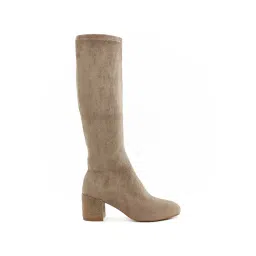 Rag & Co Women's Taupe Casual Booties