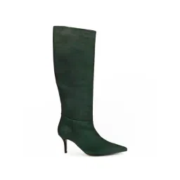 Saint G Women's Erin Green Stiletto Booties
