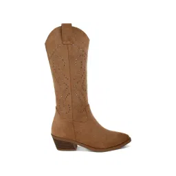 Rag & Co Women's Camel Casual Booties