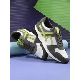 Spykar Men's NEOPOLE Grey Casual Sneakers