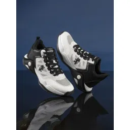 Red Tape Men's Hustle Collection Black & White Basketball Shoes