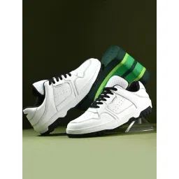 Hoversole Men's SKYLINE White Casual Sneakers