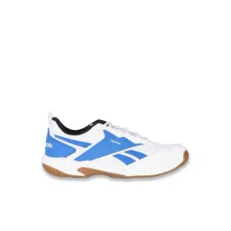 Reebok Men's Smash White Indoor Court Shoes