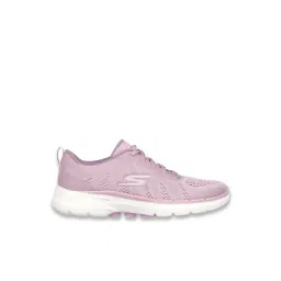 Skechers Women's GO WALK 6 Mauve Walking Shoes