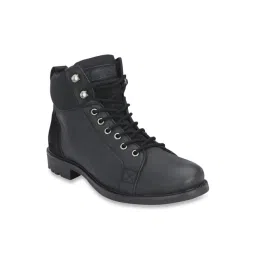 Delize Men's Black Biker Boots
