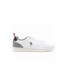 U.S. Polo Assn. Men's STEFAN 2.0 White Casual Sneakers