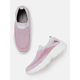Marc Loire Women Woven Design Slip-On Sneakers