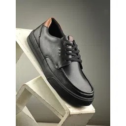 Egoss Men Aspeerio Moonwalk Leather Casual Sneakers Shoes
