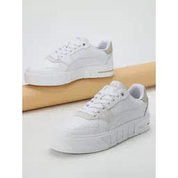 Puma Women's Cali Court Match Off White Sneakers