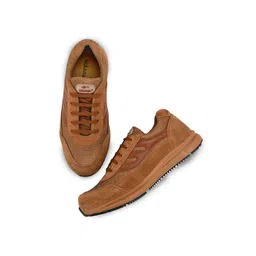 MIKAASA Men Suede Running Non-Marking Shoes