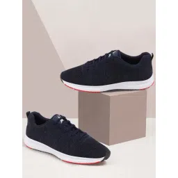 Fausto Men's Navy Blue Running Shoes